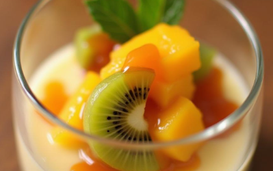 Rum-thee Panna Cotta – Een Tropisch Feestdessert