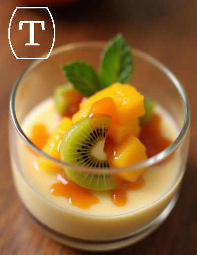Rum-thee Panna Cotta – Een Tropisch Feestdessert