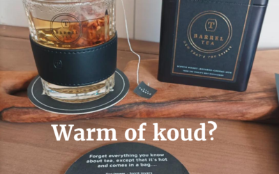 Barrel-tea warm of koud drinken?